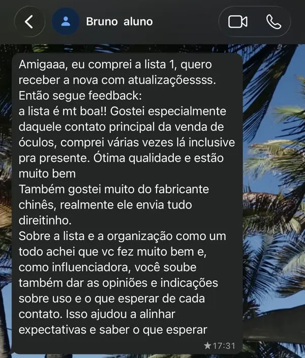 Depoimento 1